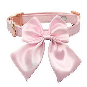 Qqdd Unique Style Paw Dog Collar Collar Tie And Flower Tie Girl Boy Summer Dog Collar