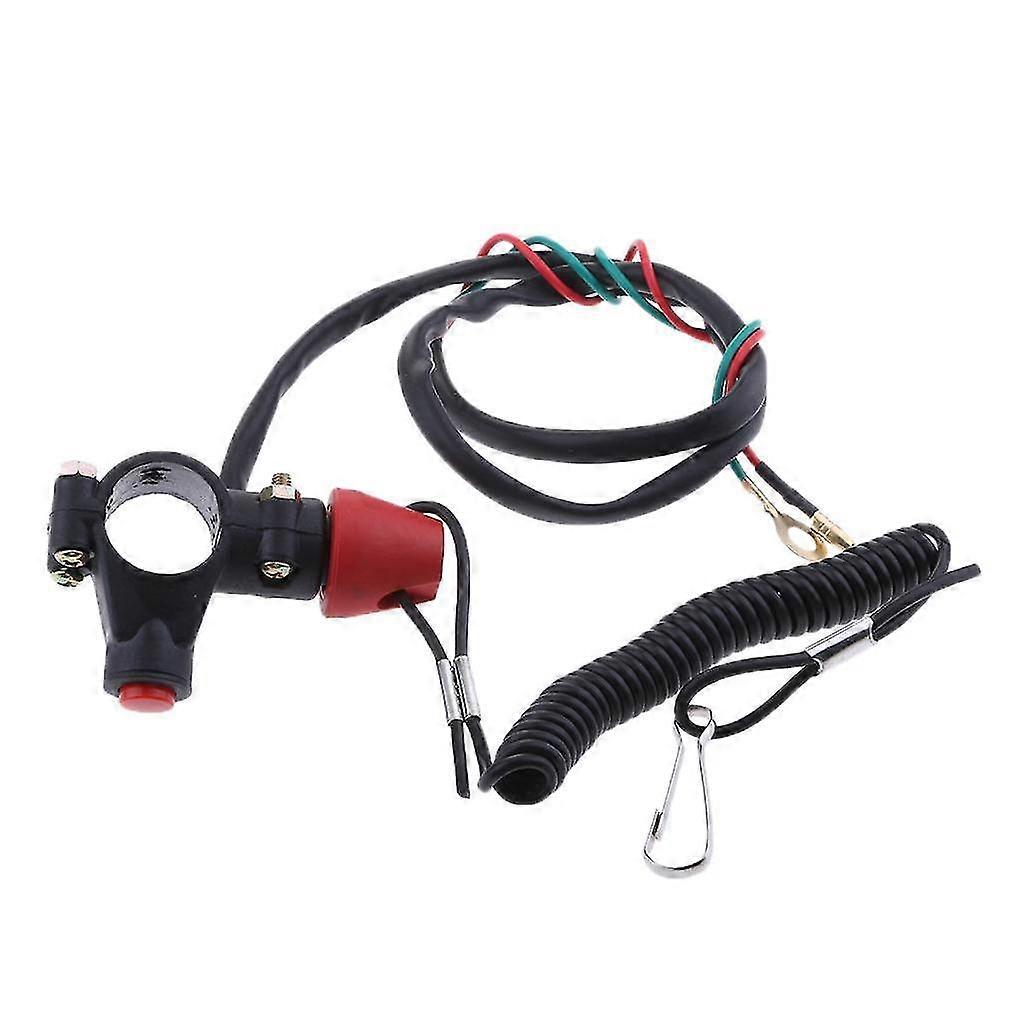 Universal Boat Outboard Engine Stop Safety Kill Switch Tether Cord lanyard