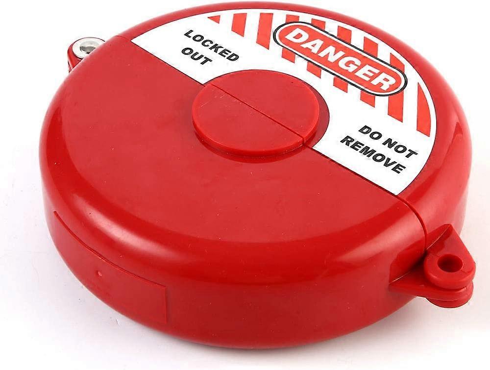 The outside valve lockout system is compatible with device and prevents use - for 1" to 2.5" valve