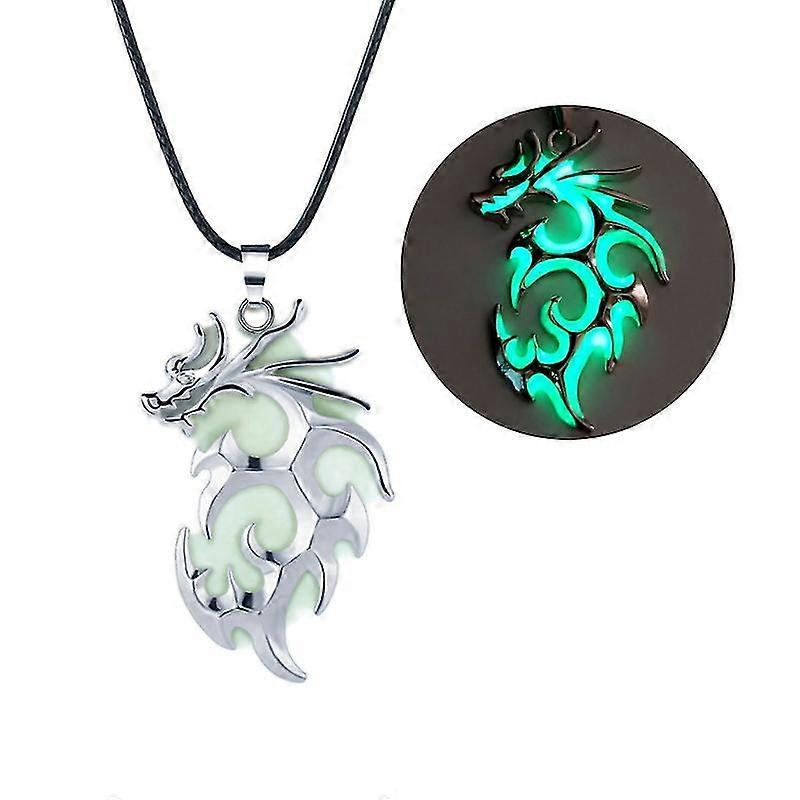 Magic Dragon Κολιέ Για Άνδρες Womenglowing Flame Dragon Pendant Guard Δώρο-MXBC