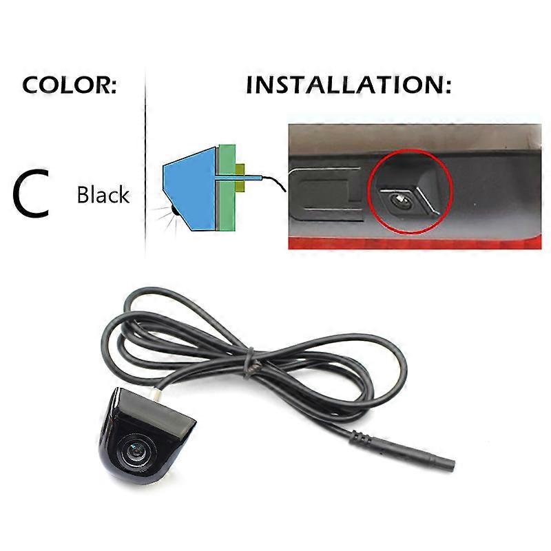 GreenYi Vehicle Rear View Camera Metal Body Car Reverse Camera Auto Parking Backup Camera