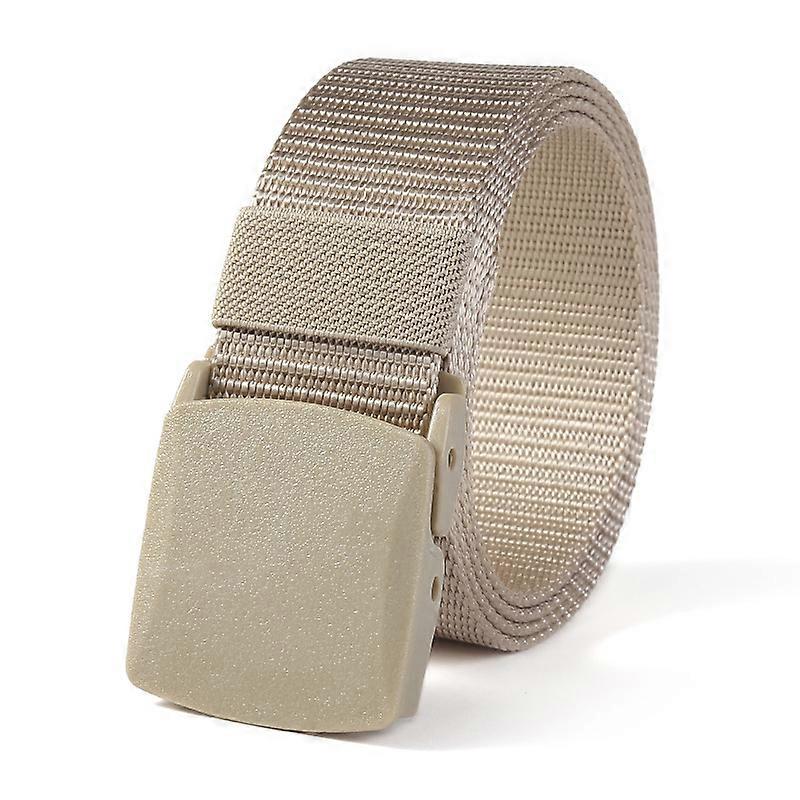 ZLY 2021 חגורת בד אופנה חדשה גברים נשים יוניסקס חיצוני טקטי פלסטיק אבזם מוצק מגמה טיולים מותניים מזדמנים מכירה חמה