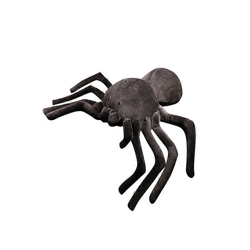 Black spider figure, Dark plush toy, Gift pillow