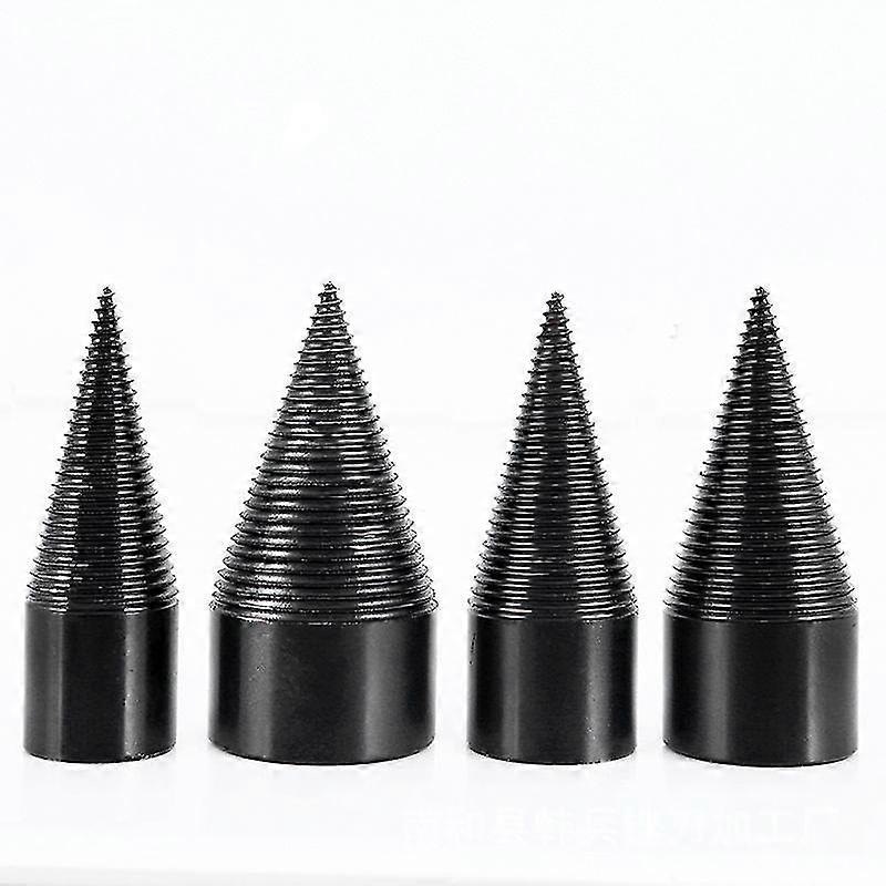 Wood Splitter Drill Bit Electric Drill  Bits  Chop Wood Splitting Tool Cone Splitters For Hand Drill Stick(round)