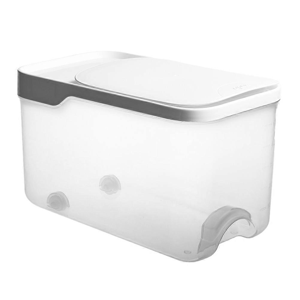 Plastic Organizer Box Household Grain Container Rice Storage Container Fridge Storage Container