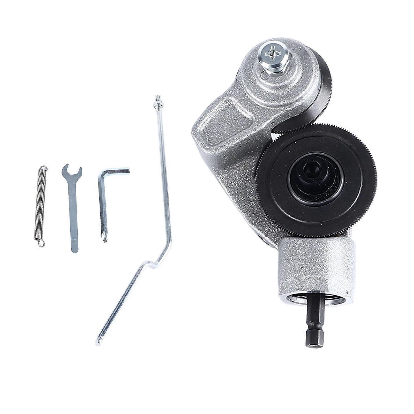 Electric Drill Shears Attachment Refitting Plate Adapter Tool Kit for Thin Iron Sheets Sheet Cutter Power Drill Accessory