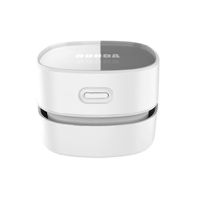 Mini Vacuum Cleaner Dual-use Strong Suction Low Noise Rechargeable Long Battery Life Table Sweeper Portable Handheld Wireless Desktop Vacuum Table Cle