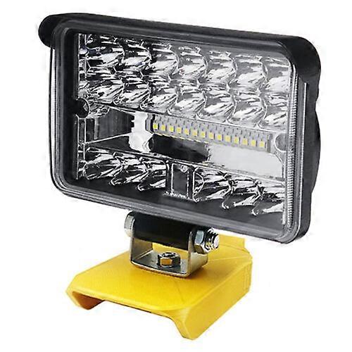 204W LED Work Light 8600 LM Flashlight for Dewalt XR 18V 20V Lithium Battery