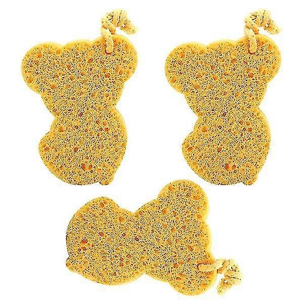 Absorbent Soft   Bath Sponges Block 3pcs
