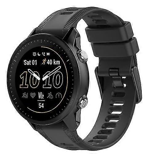 Για Garmin Approach S62 22mm στερεά έγχρωμη ζώνη ρολογιών σιλικόνης DLWB