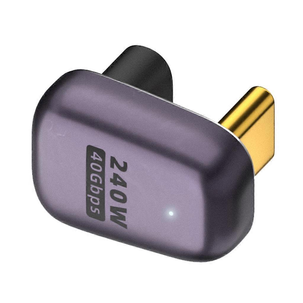  Ladegerät Anschluss Hochgeschwindigkeits-USB-C-OTG-U-Form gerader Winkel Stecker zu Buchse