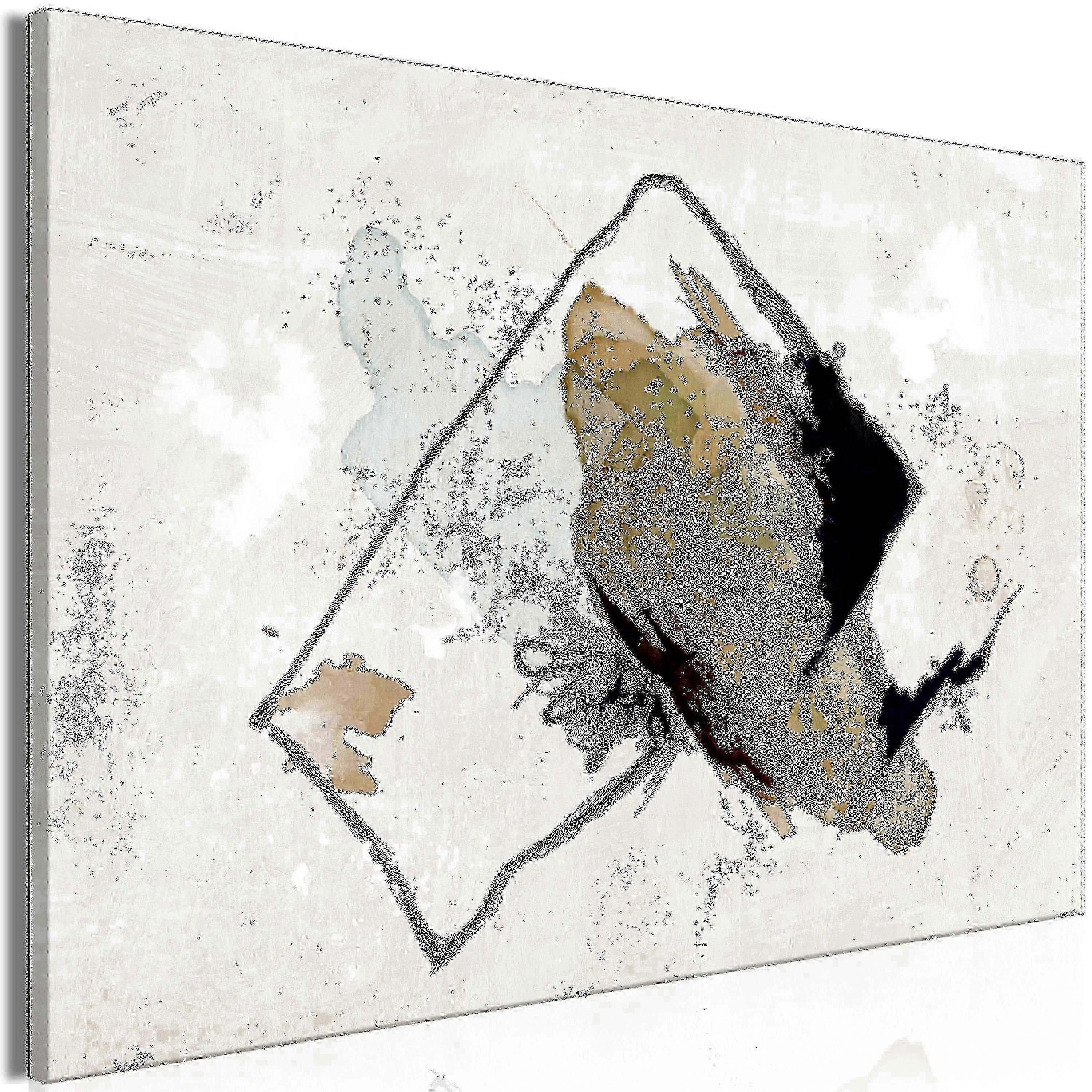 Impression sur toile - Composition de sentiments (1 partie) de large