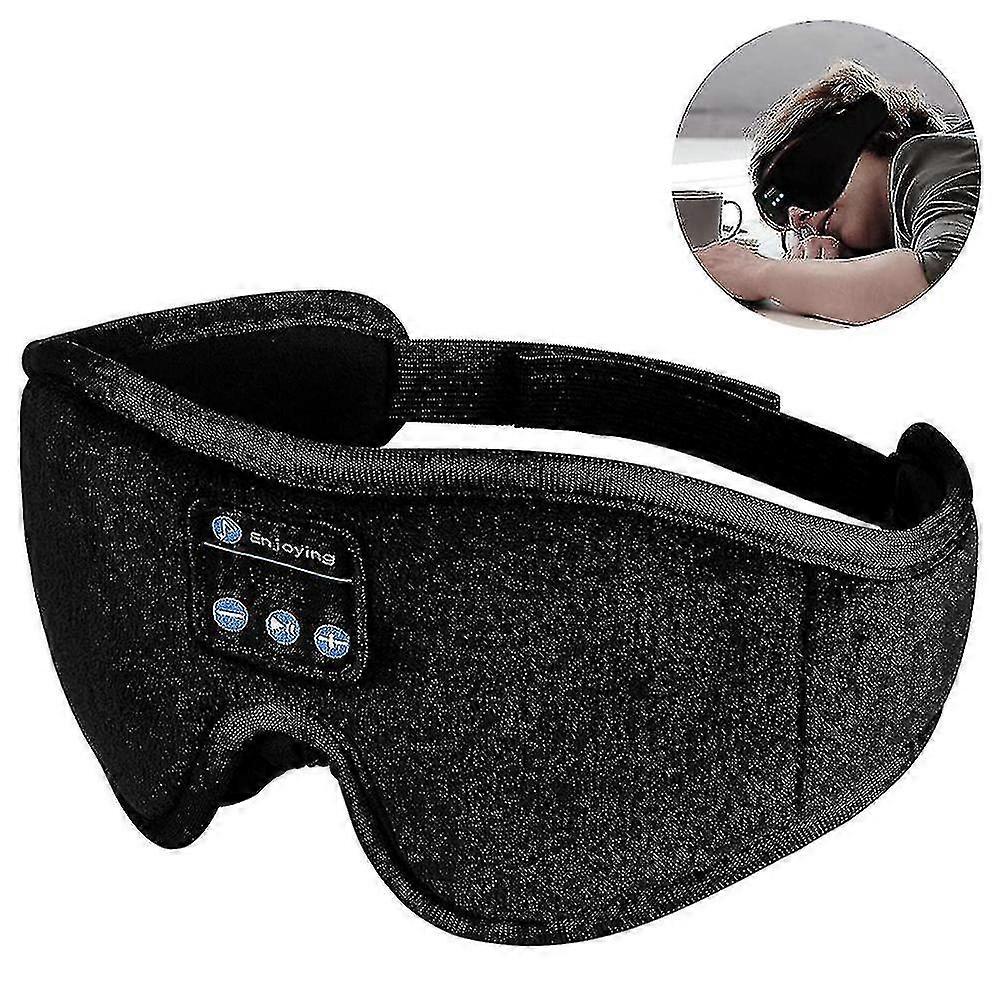 Sleep Headphones,bluetooth Wireless Music 3d Eye Mask,adjustable Sleep