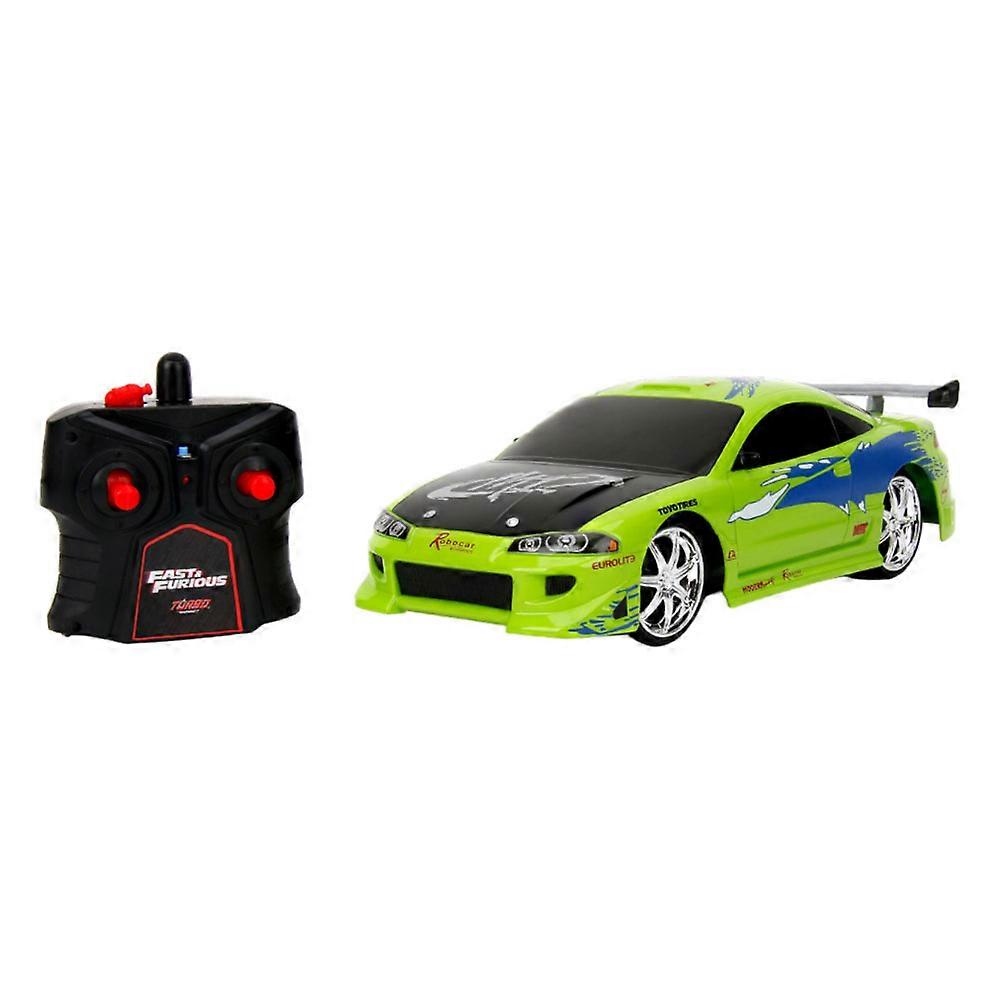 Jada Toys Fast and Furious 1995 Mitsubishi Eclipse 1:16 Scale Remote Control Car