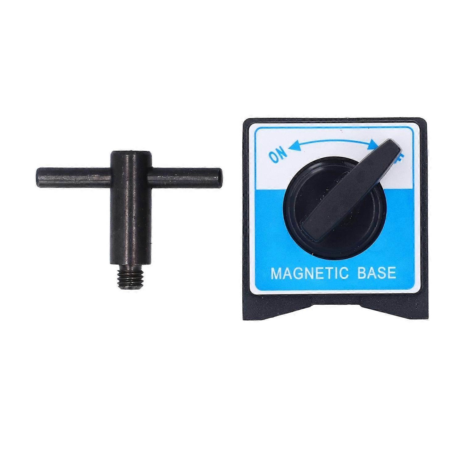 Magnetic Base 100kg Suction Force M6 Thread Magnetic Base Holder with Switch for Mechanical Processi