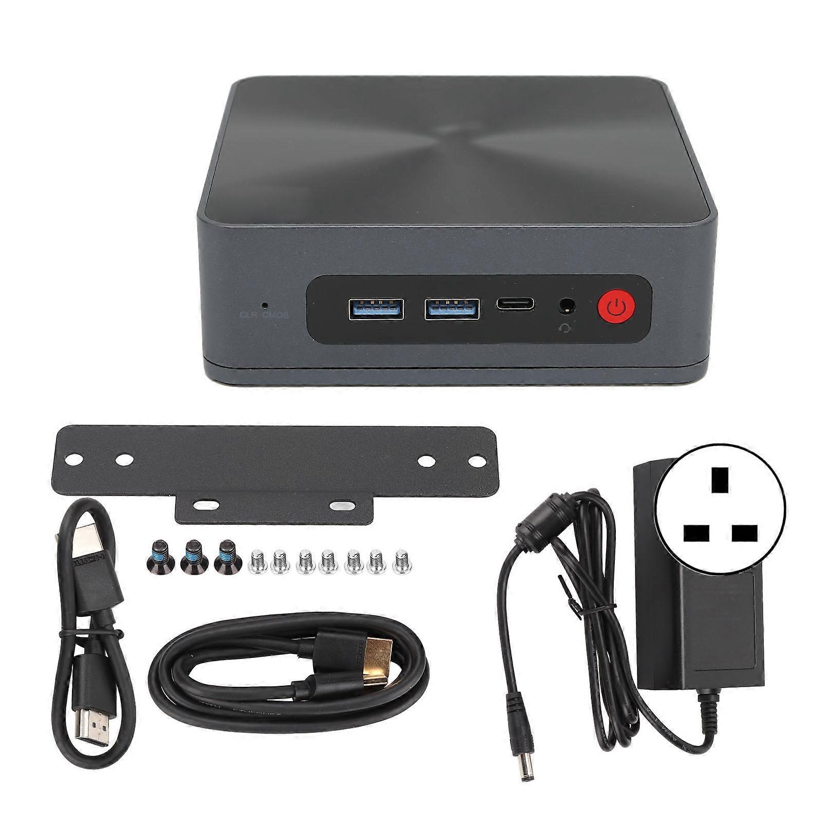 Mini-PC N5095 8 GB RMA 256 GB ROM Unterstützung 4k Auflösung WiFi5 Bluetooth 4.0 Desktop-Computer für Windows 10 100-240V