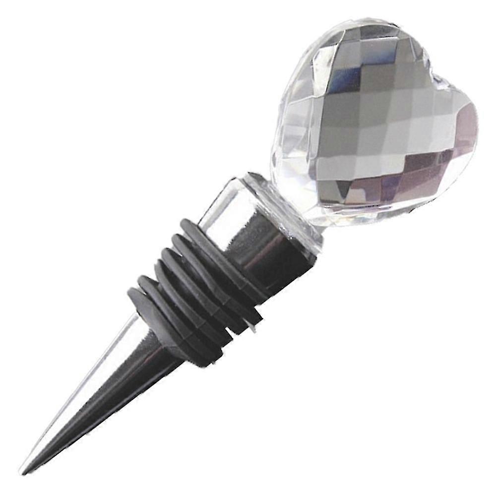 Heart-shaped Crystal Wine Stopper Gift Box - Perfect Wedding Gift
