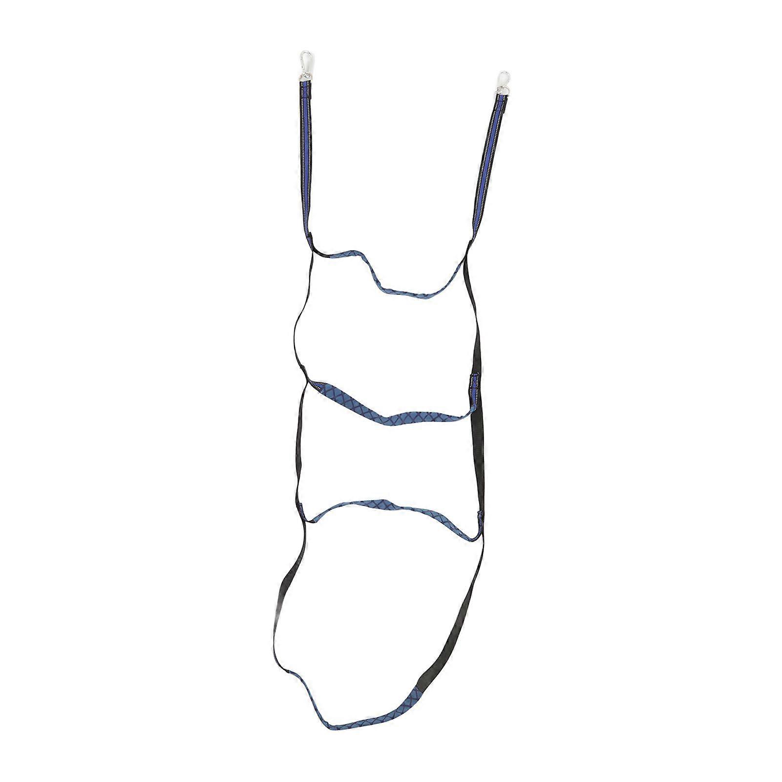 ボートマリンロープラダーインフレータブルボートカヤックモーターボートカヌーブルー4階段用搭乗ロープラダー