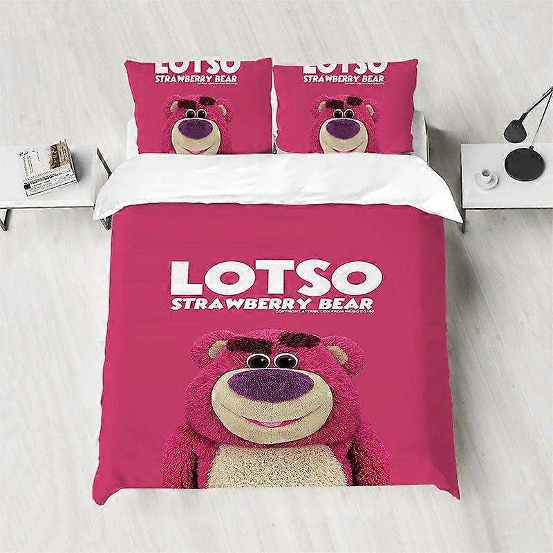 x463 LakanL-LOTSO Sängkläder Set Täcke Sängkläder Set Påslakan Twin Size Sängkläder Lakan Set Hem Textil Trädgård 3-delat sängkläder (1 