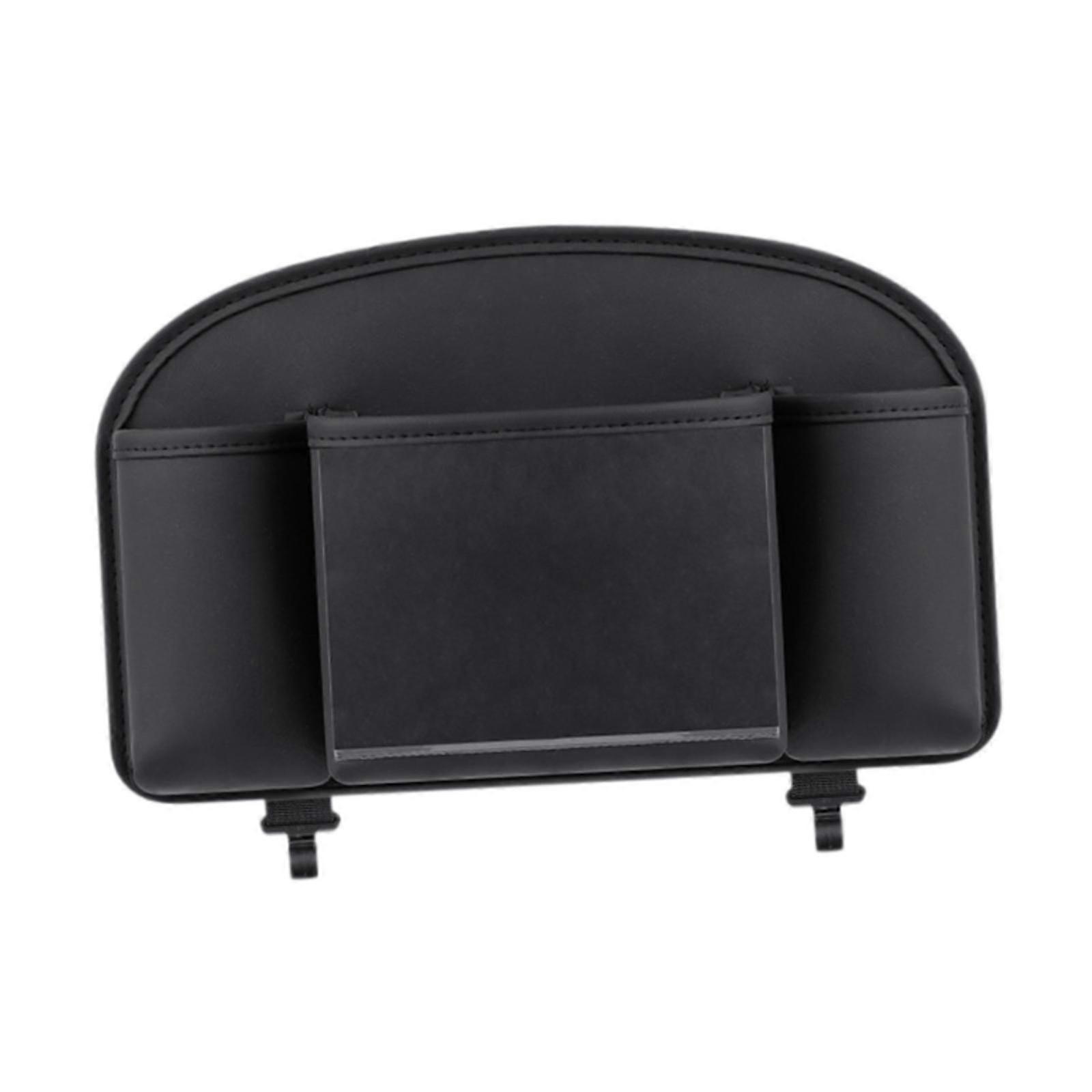 Γενικό χαρτομάντιλο διοργανωτή πίσω καθίσματος για όχημα Road Trip Essentials Μαύρο