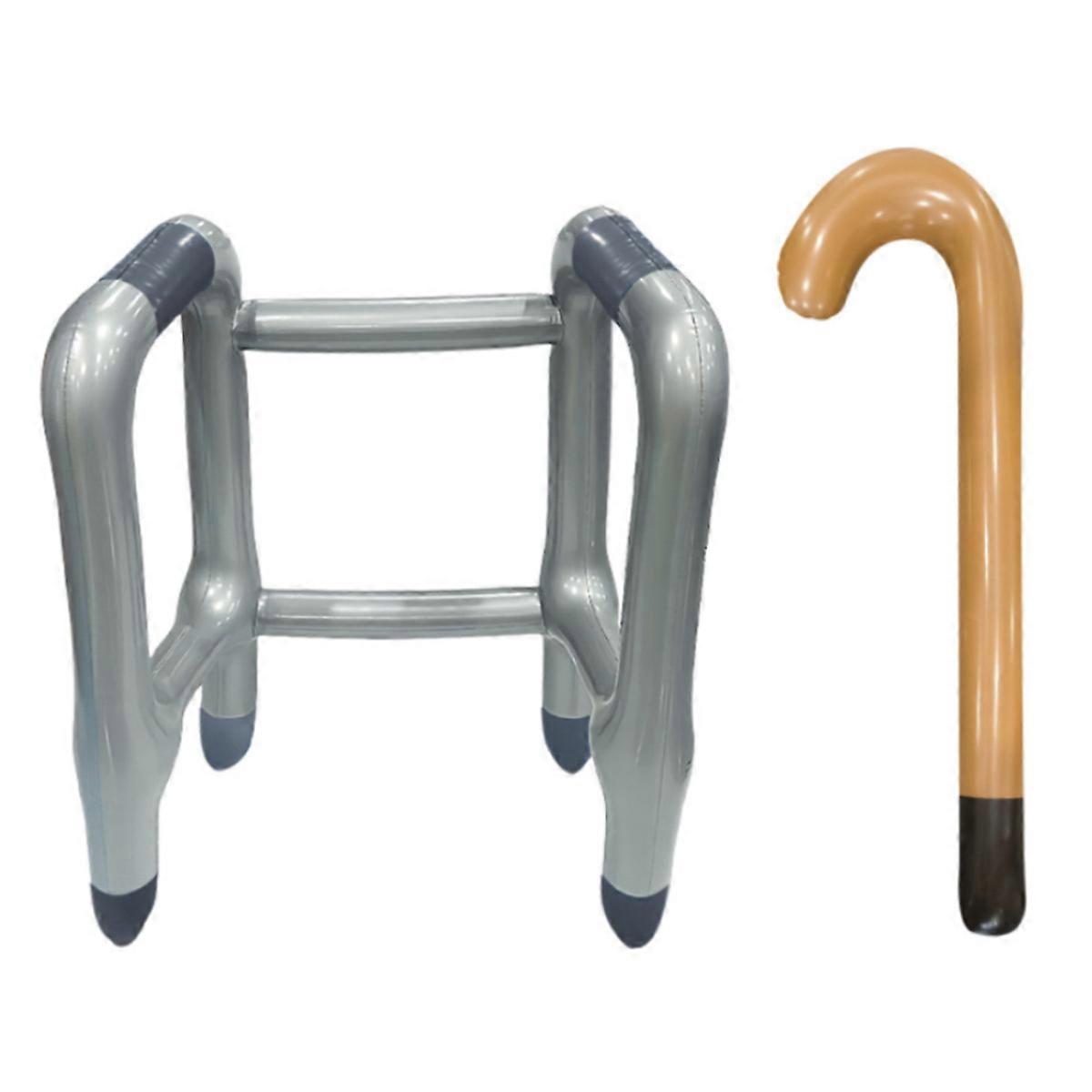 Reusable Inflatable Walker Cane Prank Prop