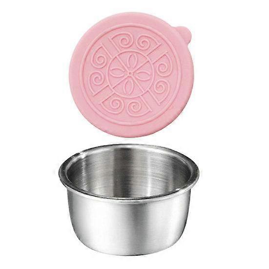 Practical with Silicone Lid Multipurpose Compact Office Worker Portable Salad Dressing Storage Bowl Kitchen Gadget Salad Dressing Container