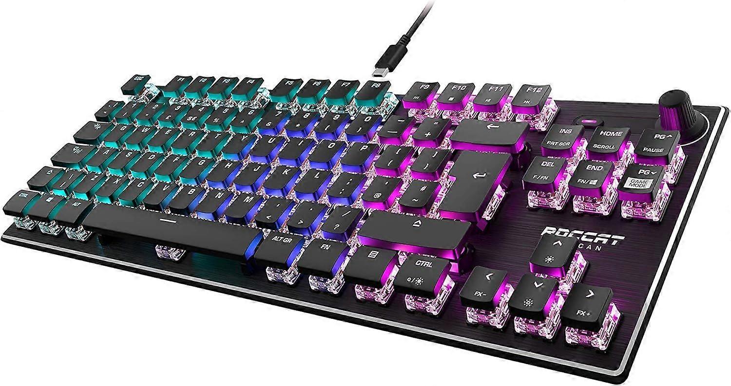 Roccat Vulcan TKL Mechanical Gaming Keyboard - Black (UK Layout)