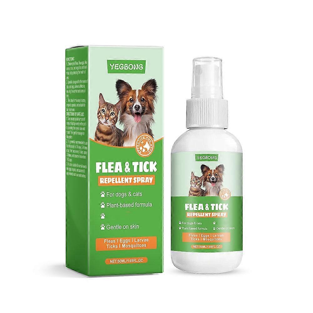 طارد الحشرات للحيوانات الأليفة رذاذ الأليفة سوس البراغيث القط فراء طارد الحشرات