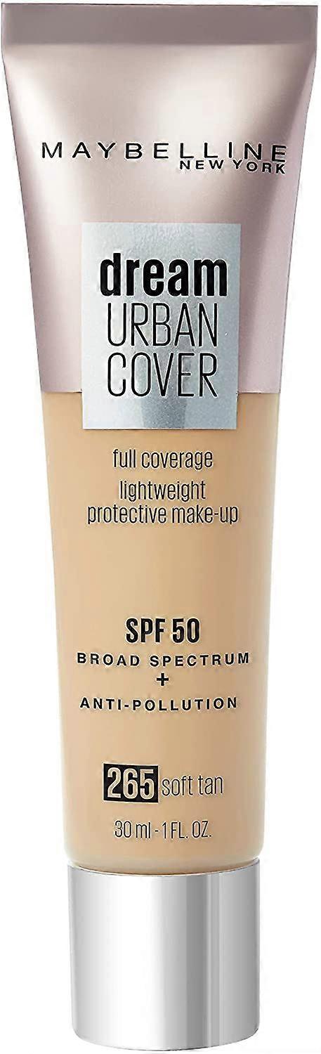 Maybelline Dream Urban Cover Full Coverage Foundation 30ml - 265 Soft Tan