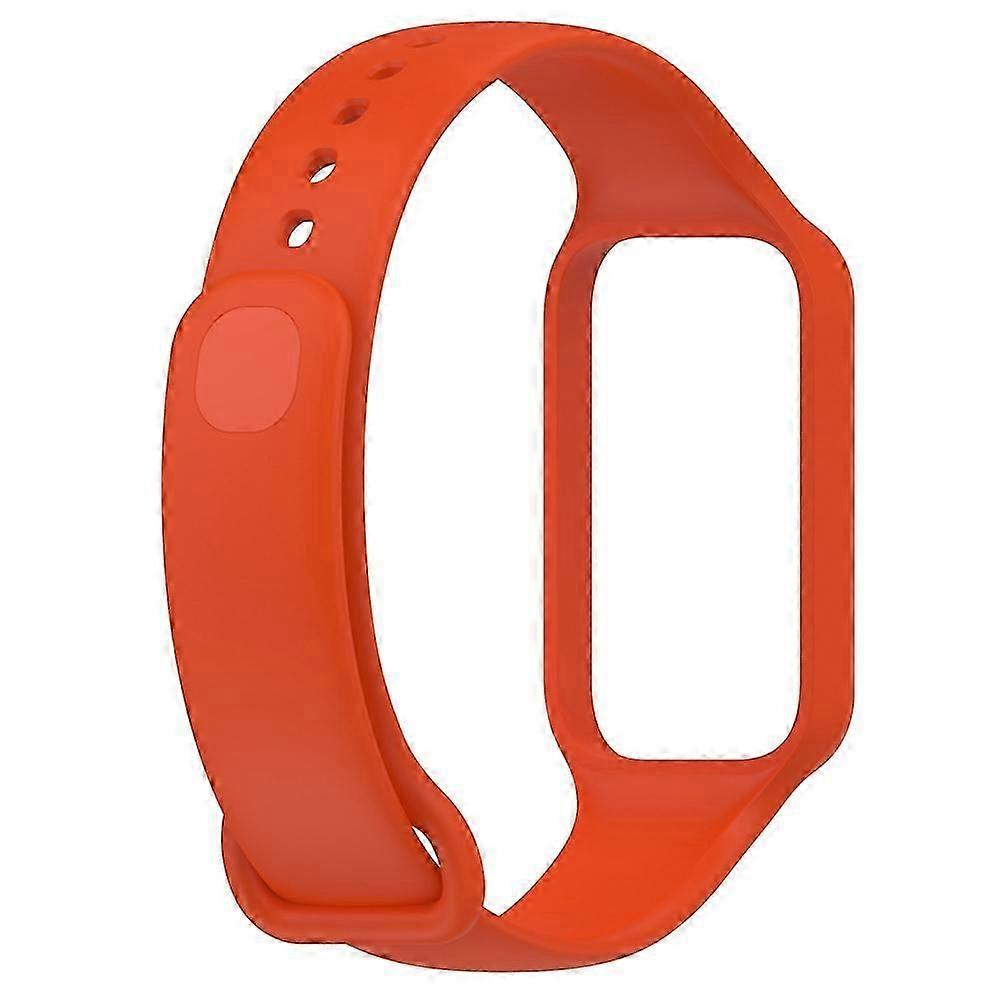 Silicone Integrated Watch For Redmi 2  Orange