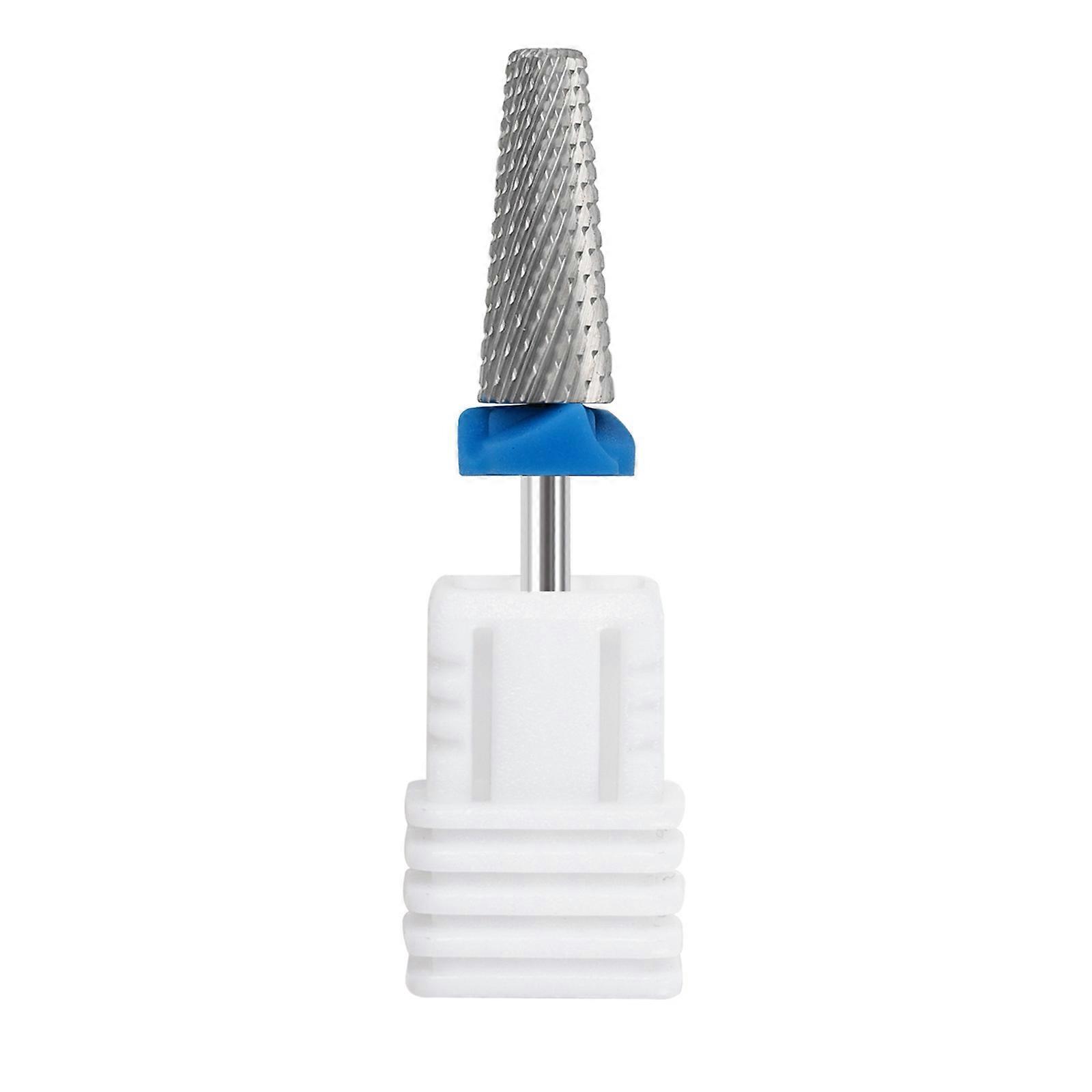 Practical Nail Enhancement Cylinder Bit Tungsten Steel Callus Remover Bit For Long Lasting Manicure/Pedicure Use