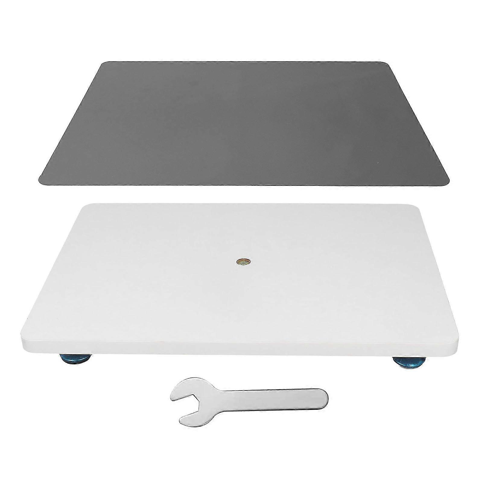 Leveling Board Resin Grey Leveling Table with Silicone Pad for Painting Projects