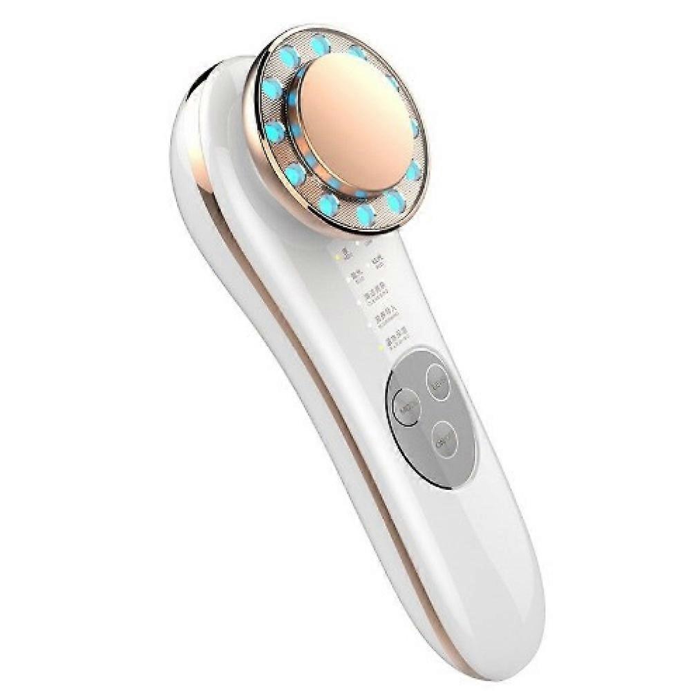 8-in-1 Skin Care Modes Portable Facial Device, Hot and Cold Effect for Deep Cleansing, Rechargeable Battery, Galvanic Facial Machine with Nutrition
