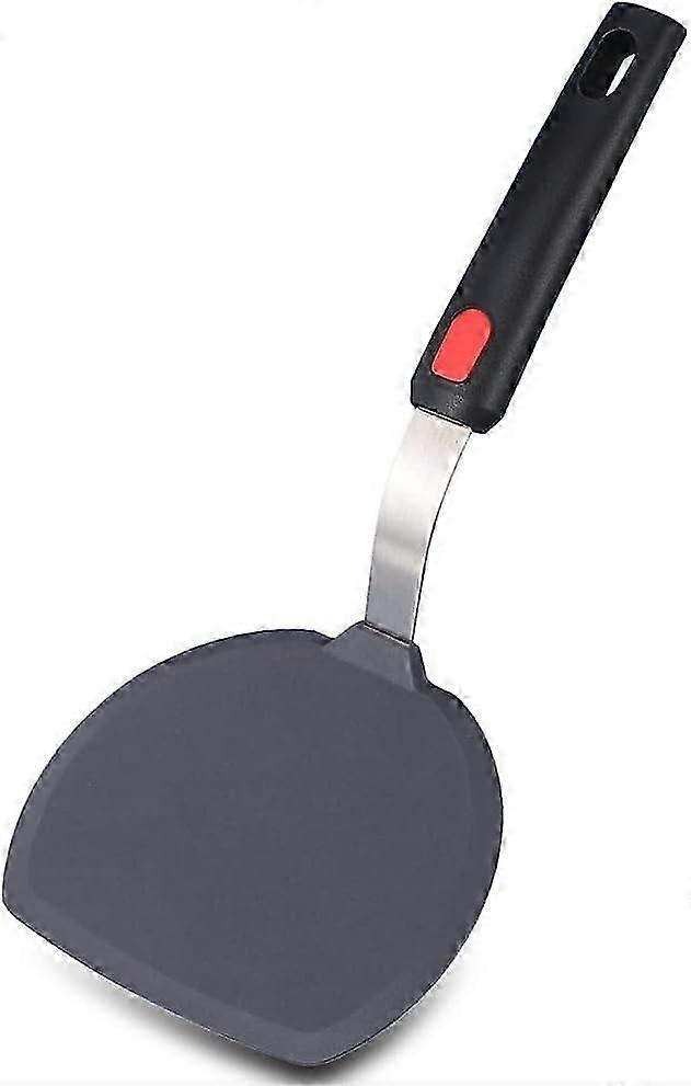 Silicone Kitchen Spatula for Pizza Crust Non-Stick Cookware Set - 600F Heat Resistant Rubber, Dense