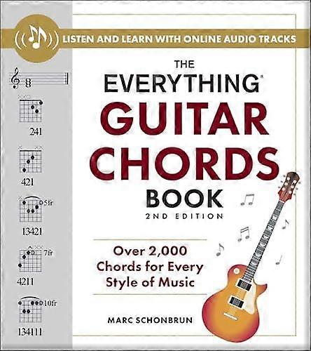The Everything Guitar Chords Book 2nd Edition by Marc Schonbrun Paperback