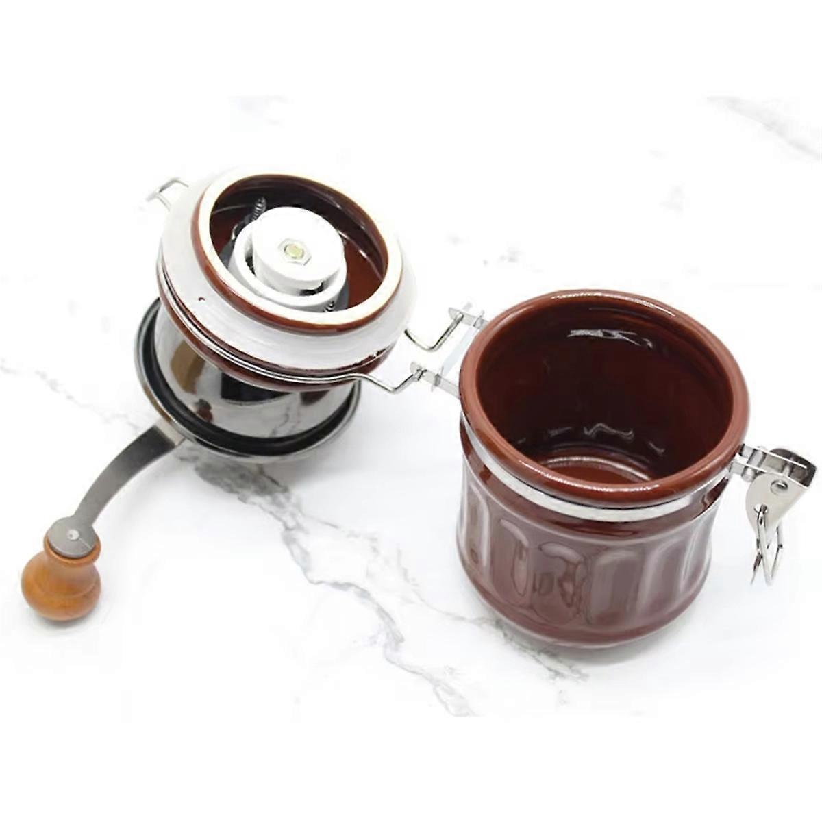 Washable Ceramic Core Manual Espresso Coffee Grinder - Portable