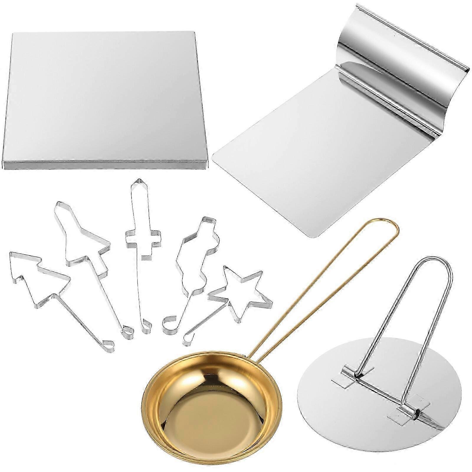 1 Set Honeycomb Cookie Game Dalgona Cookie Carving Kit Diy Dalgona Candy Molds Making Kit