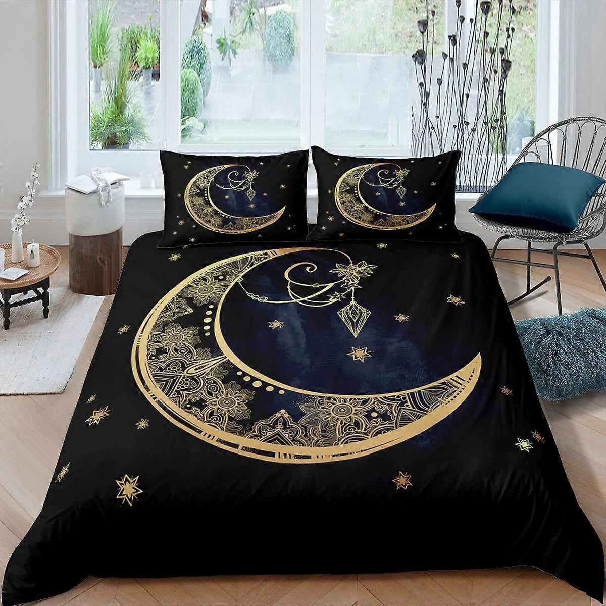 Chic Bohemian Mandala Duvet Cover Set for Bedding Full Size