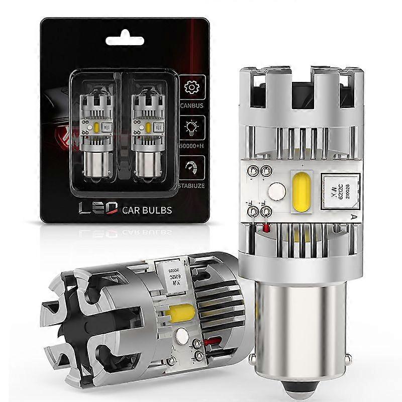 New Arrival 1156 Vehicle Led Reversing Light 2Smd With Fan Ba15s Stop Lamp Decoding P21w Turn Signal