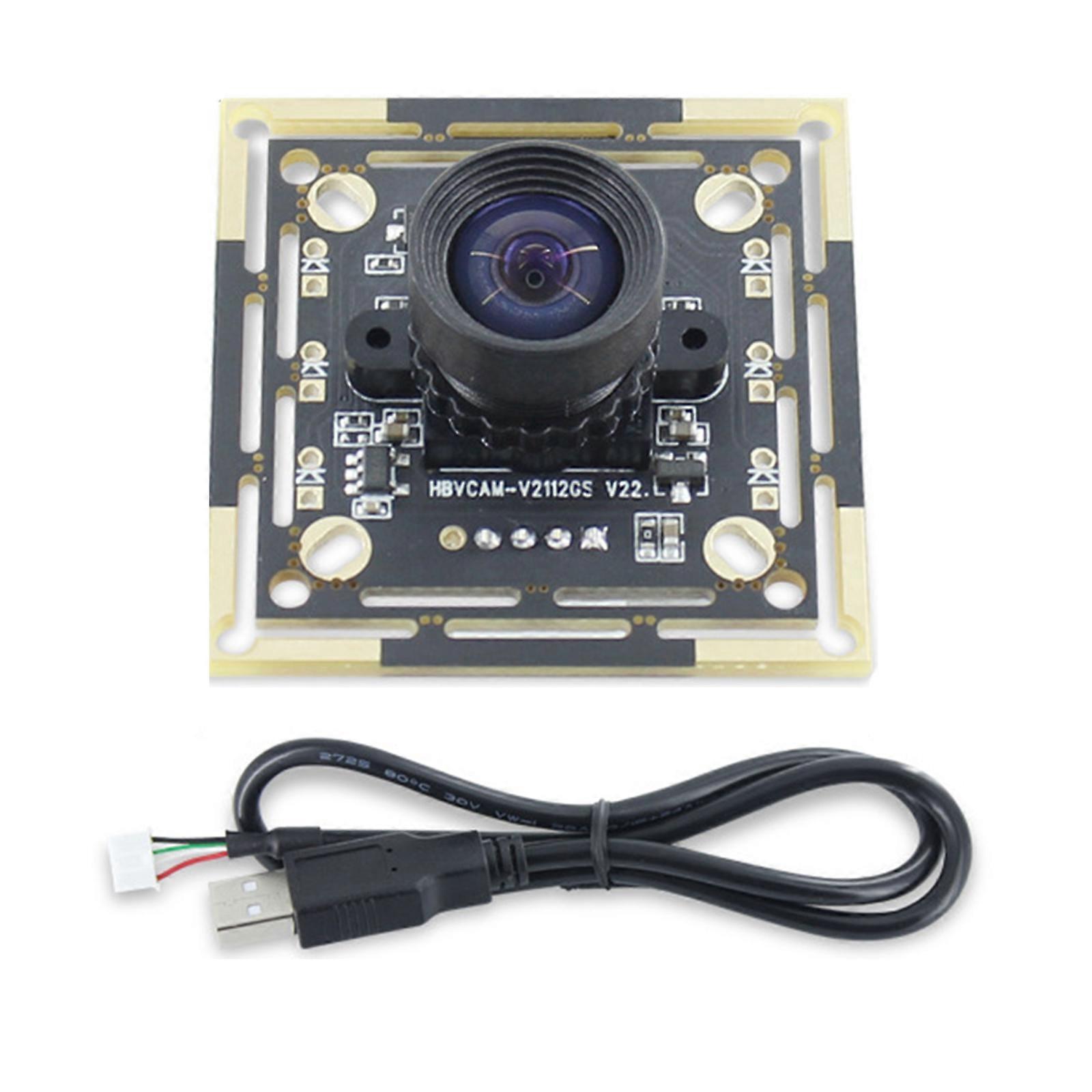 640x480 OV7251 Camera Module Board 0.3MP MJPEG/YUY2 USB Black and White High-Speed Scanning Board for WinXP/7/8/10