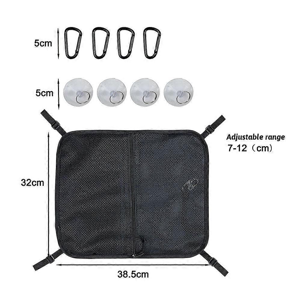 Surfboard Storage Mesh Bag with 4 Suction Cups Stand Up Paddle Board Bag