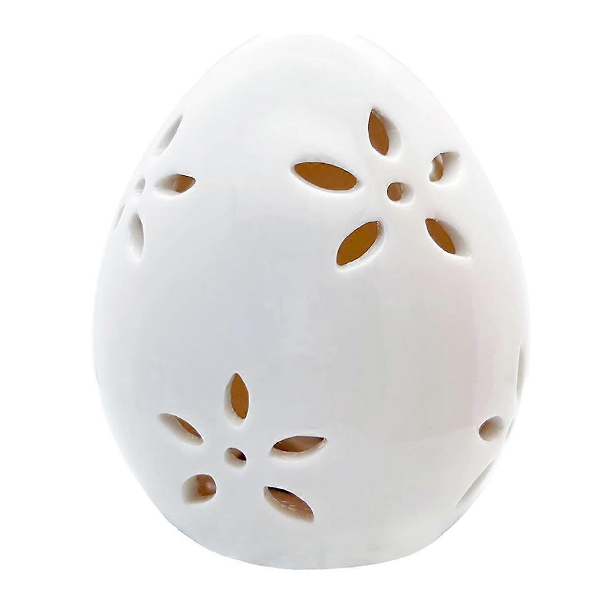 Easter Eggs Hollow-Out Egg Gift Ornaments for Home White