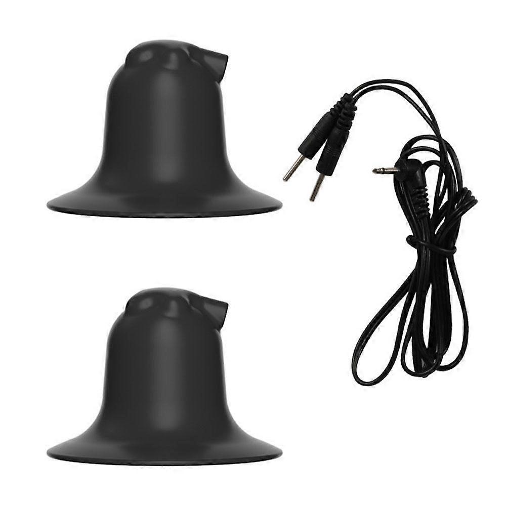 Double Electrode Nipple Clamp Electric Shock Pulse Breast Suction Device