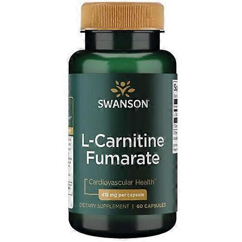 Swanson Vitamins L-Carnitine Fumarate,415 Mg,60 Caps