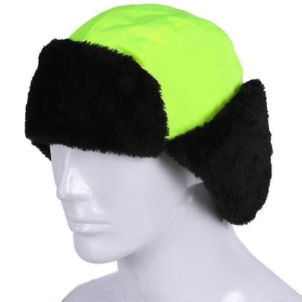 High Visibility Winter Warm Work Earflap Safety