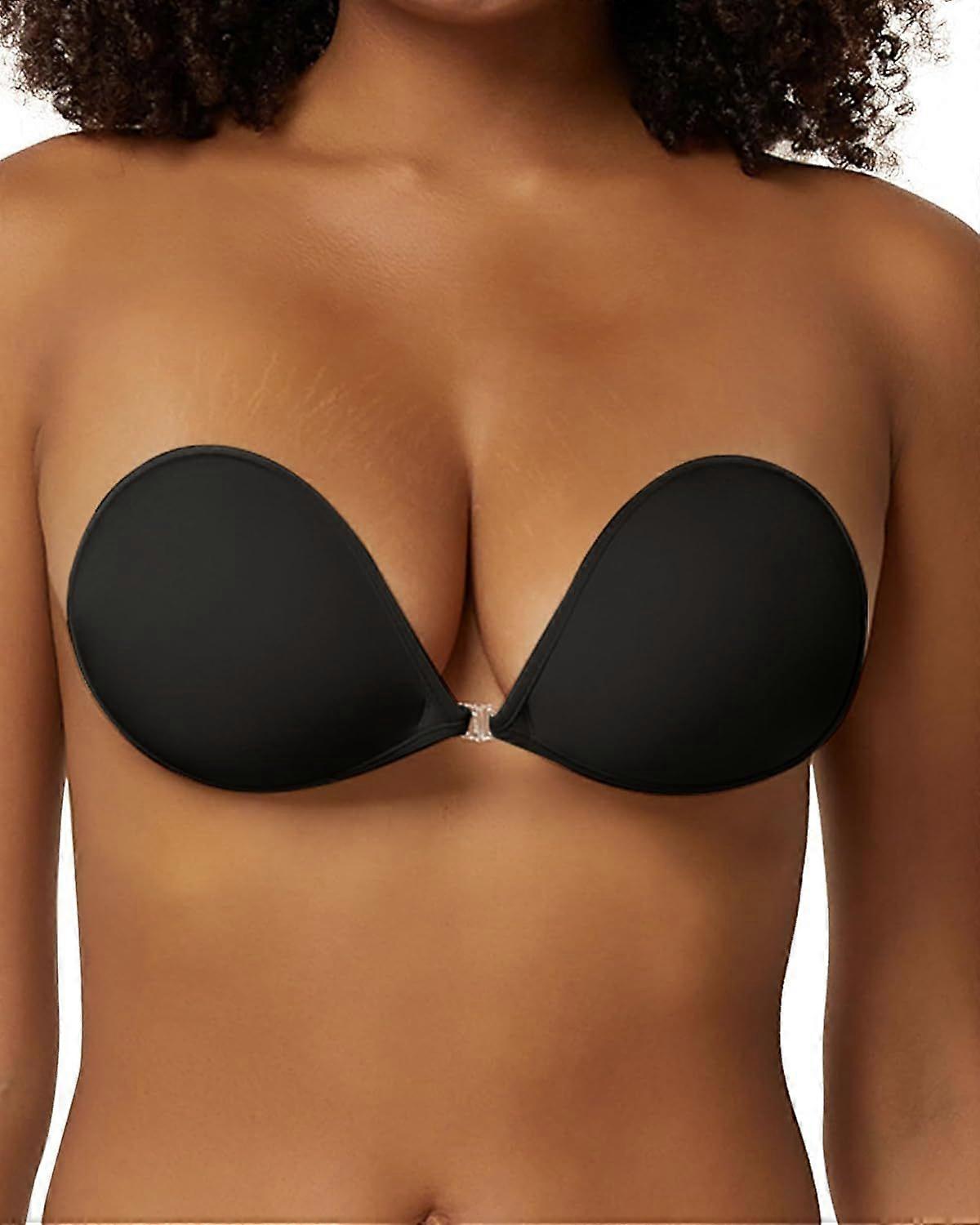 2025 Latest Model  Adhesive Bra, Strapless Push Up Silicone Bra