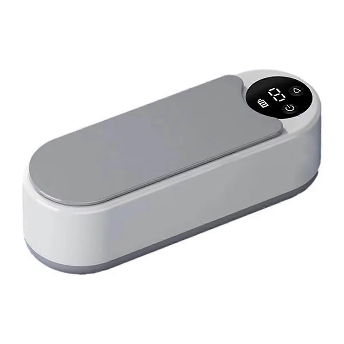 Machine de nettoyage de bijoux à ultrasons, appareil de nettoyage portable de 450 ml