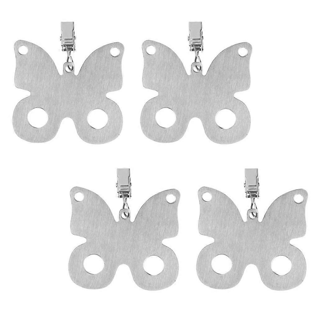 Set of 4 Stainless Steel Multiple Shaped Table Cover Tablecloth Weights