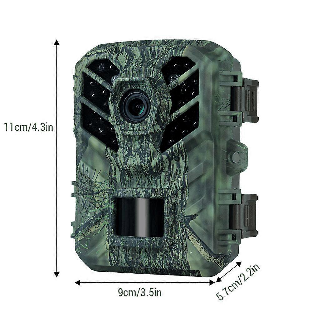 Wildlife Camera 24MP 1080P Night Vision Motion Activated Waterproof WiFi Trail Cam with 1/3 inch 1MP CMOS Sensor for Hunting and Pet Monitoring
