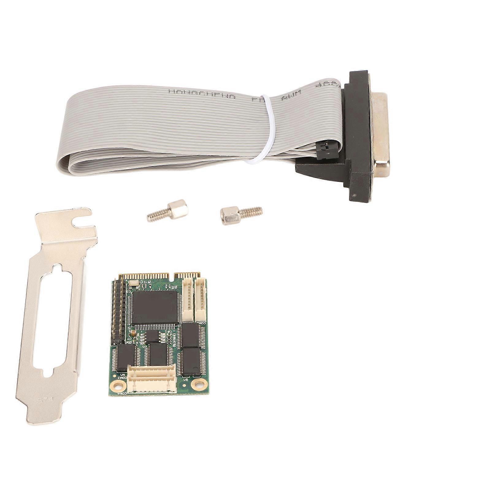 PCIe Parallel Port Expansion MiniPCIE CH384L 1P DB 25 Industrial LTP1 PCIe Riser Card Win for Linux